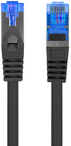 Lanberg RJ-45-RJ-45 CAT 6a 10 m S/FTP 10 Gb/s Czarny 2 lata gwarancji (Producenta) PCF6A-10CC-1000-BK