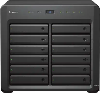 Synology DS3622xs+- Przód