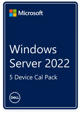 Windows Server CAL 2022- Microsoft Windows Server CAL 2022 5 Device ROK Dell