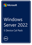 Microsoft Windows Server CAL 2022 5 Device ROK Dell