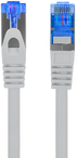 Lanberg RJ-45-RJ-45 CAT 6a 5 m S/FTP 10 Gb/s Szary 2 lata gwarancji (Producenta) PCF6A-10CC-0500-S